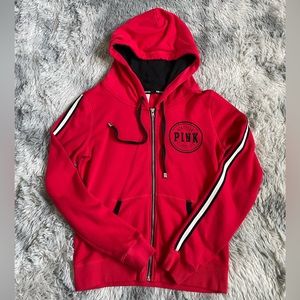 Victoria’s Secret Pink Limited Edition Front Zip Hoodie/Size Small
